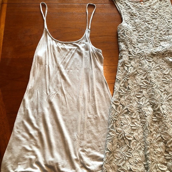 Free People Mint Lace Swing Dress - Picture 7 of 8